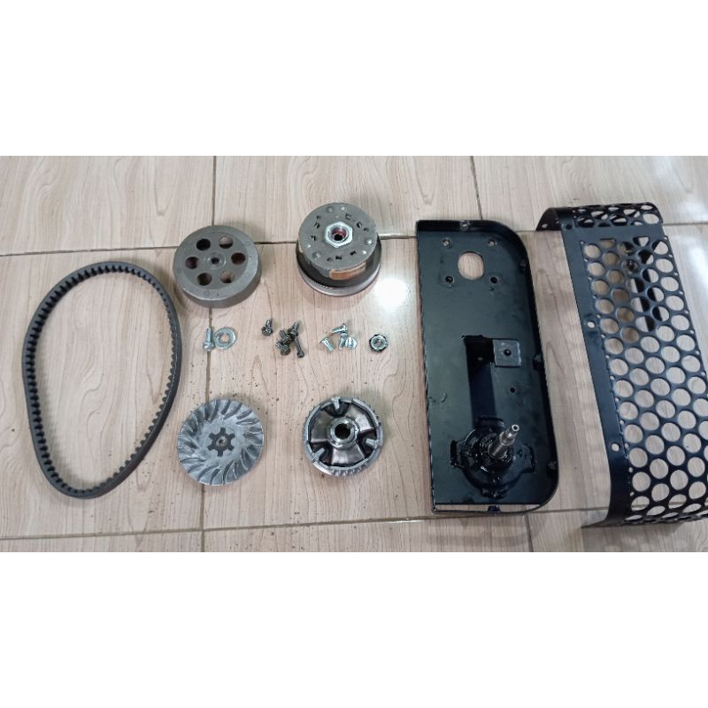 torque converter, kopling otomatis gokart untuk GX160 GX200 as 20mm