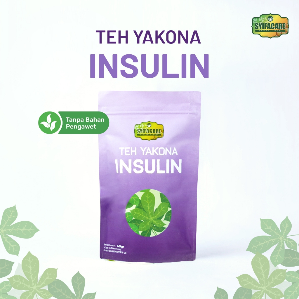 

Teh Yakona Insulin Alami Syifacare Membantu Atasi Keluhan Diabetes