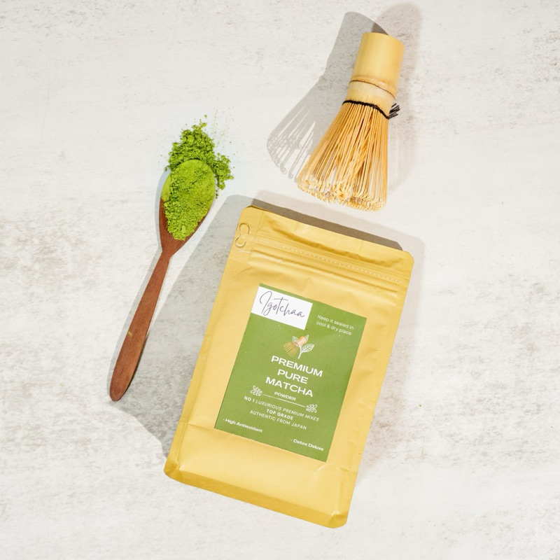 

Japanese Pure Matcha Powder Uji Kyoto Japan Ceremonial & Premium Grade