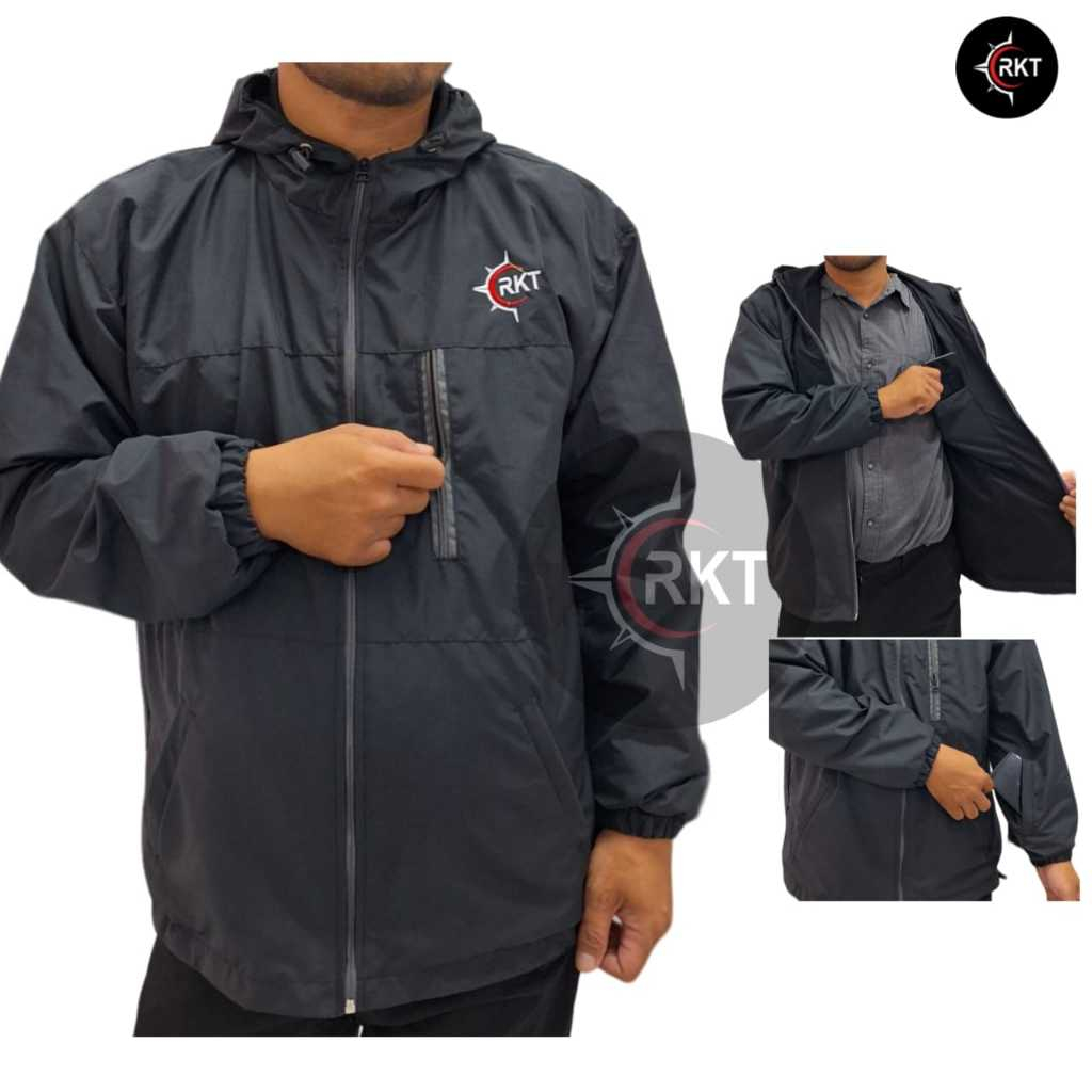 Jaket Pria Dan Wanita/Jaket Motor Parasut Waterproof Size L XL XXL Original / Jaket Pria Jumbo Big S