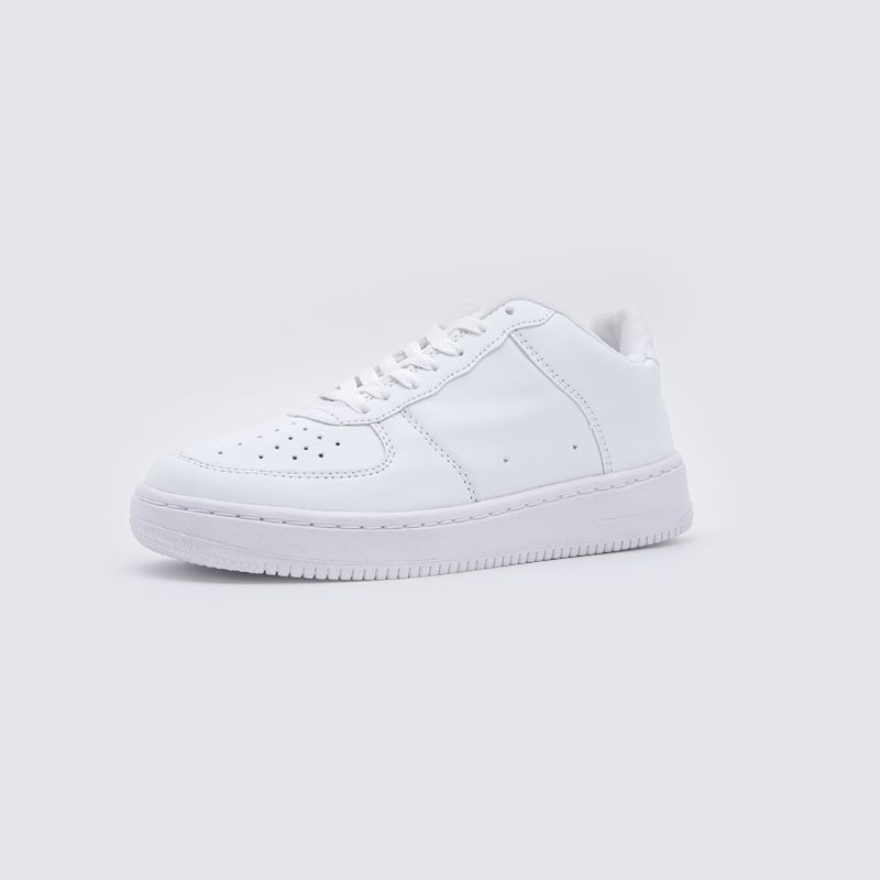 Sepatu Sneakers Putih Pria Wanita - Sepatu Sneakers Casual Stay Footwear