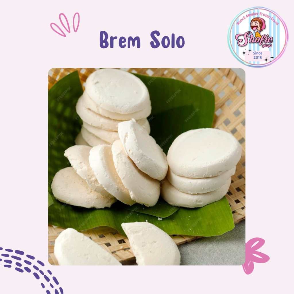 

Brem Bulat Solo Sari Tape Murni 500 gram