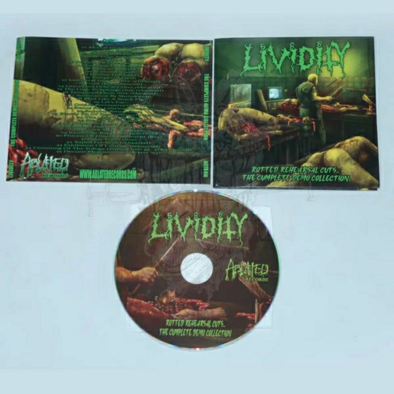 CD - LIVIDITY- Rotted Rehearsal Cuts...The Cumplete Demo Collection