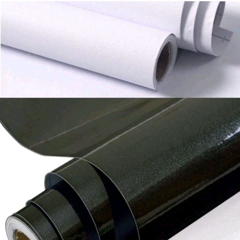Skotlet Background Aquarium 1 Meter x 45CM Skotlet Body Motor Hitam Glossy dan Putih Glossy