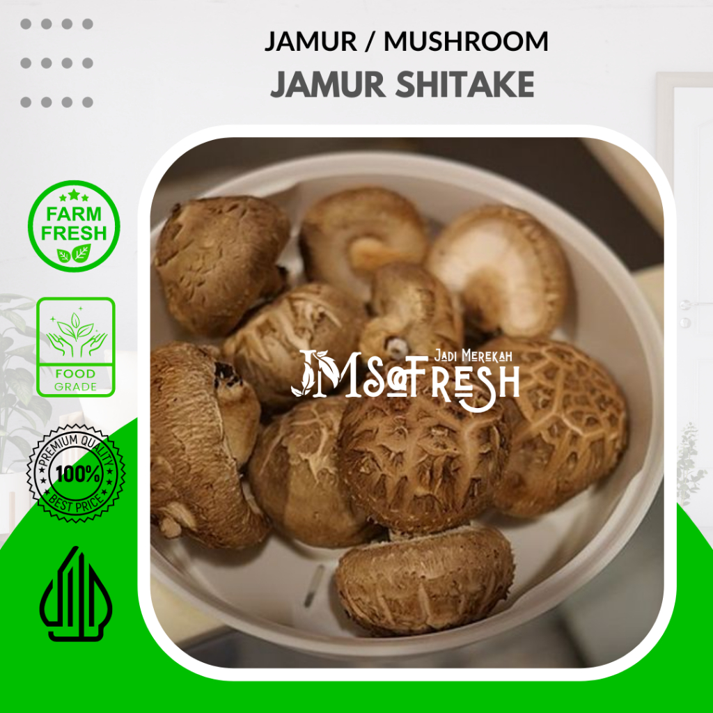 

[JM_SoFresh] Jamur Shitake / Sitake Mushroom
