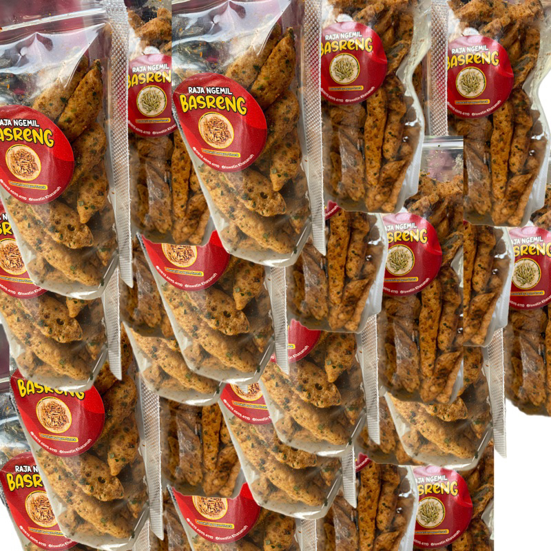 

paket usaha 25 pcs Basreng pedas bisa COD enak