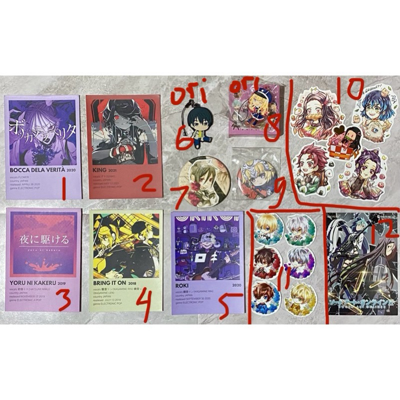 [PRELOVED] MOHON BACA DESKRIPSI - CLEARANCE SALE - Various Anime Merchandise Official & Fanmerch GBF