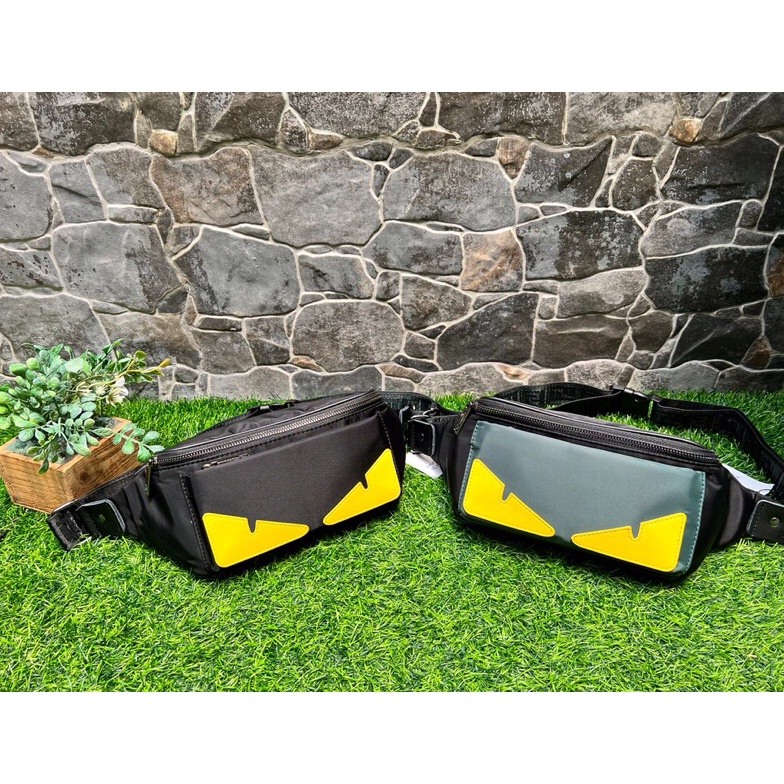 PRODUCT IMPOR Waistbag F Eyes monster Diabolic Belt Bag Tas Pinggang
