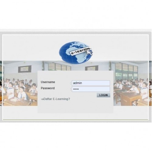 Aplikasi sofware Elearning SD SMP SMA SMK