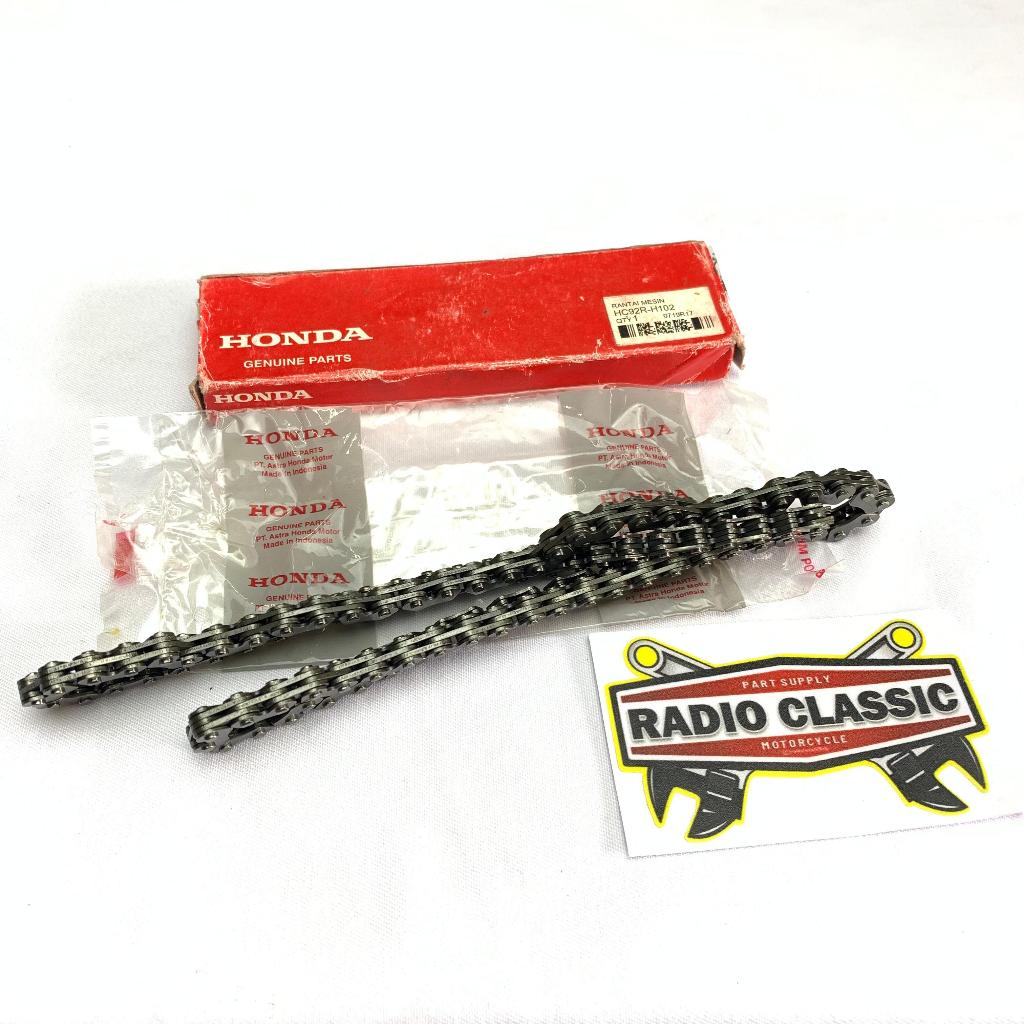 Rantai Keteng Chain Cam Honda Tiger 2000 Ori Japan Morse HC92RH-102 HC92R-H102