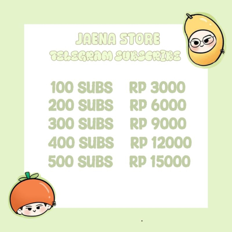 (PROMO) SUBSCRIBE CHANNEL TELEGRAM MEMBER