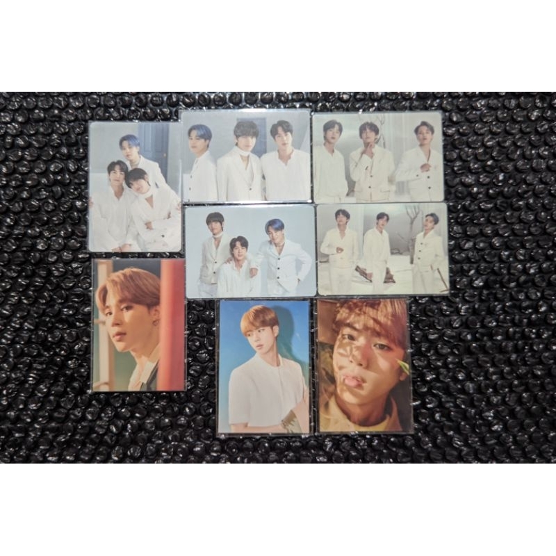 PHOTO CARD OFFICIAL AAB TAEHYUNG V JIMIN SEOKJIN JIN BTS