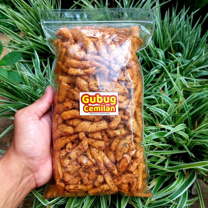 

Basreng Stik Sultan Pedas Daun Jeruk Bumbu Melimpah Cikruh 500gram