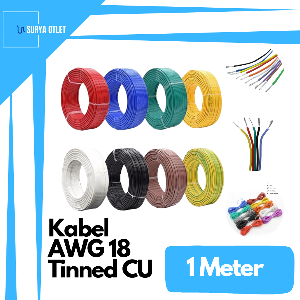 Kabel AWG 18 TINNED CU/ Cable AWG 18