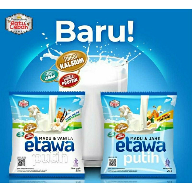 

Susu Kambing Etawa Ratu Lebah 1 box 10 pcs