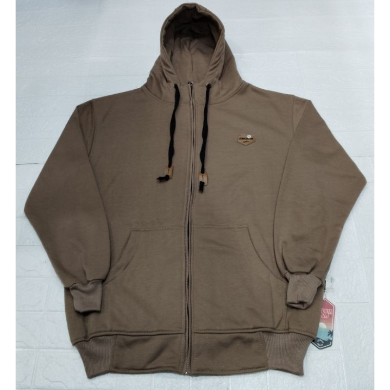 Jaket Sweater Jumbo Rest Bahan Kaos