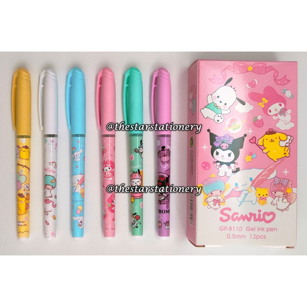 

(1 Biji) Gelpen GP-8110 Sanrio / Gelpen Ipen GP-8110 / Gelpen GP 8110 Ipen / Gelpen GP8110 (1 Biji)