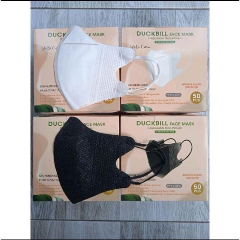 Masker Y&B Duckbill 3Ply
