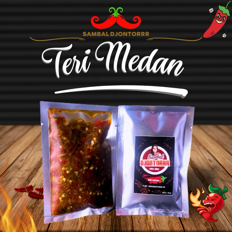 

Sambal Teri Medan 60 gr