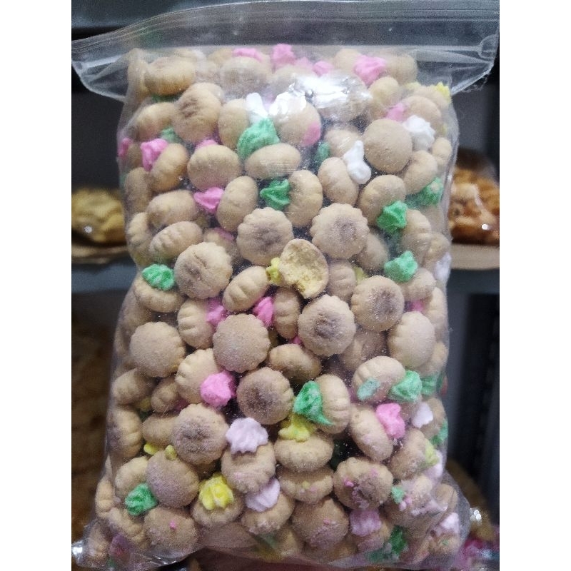

Gemrose biskuit jadul gula warna warni