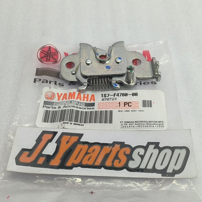 KUNCI ENGSEL JOK SEAT LOCK VIXION NEW NVL NVA ADVANCE BYSON KARBU ORIGINAL YGP 1S7-F4780-00
