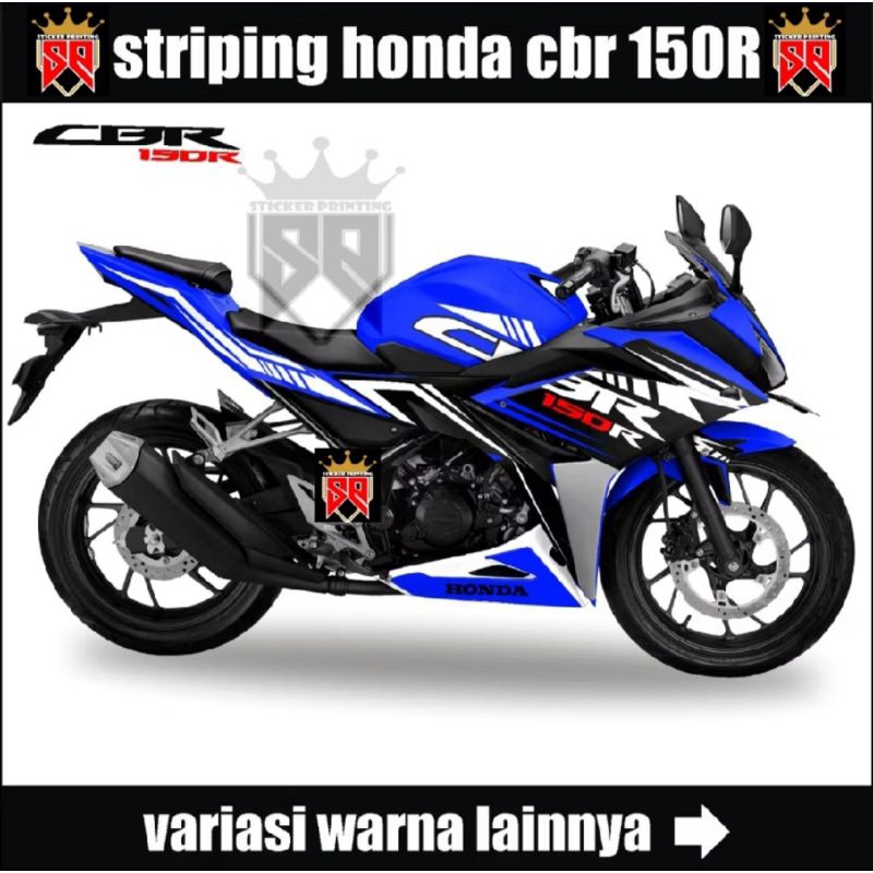 striping honda cbr 150R/stiker variasi cbr 150R/