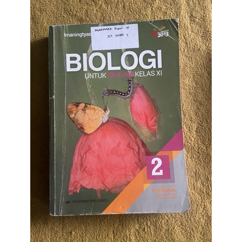 Buku BIOLOGI Kelas 11 Kurikulum 2013