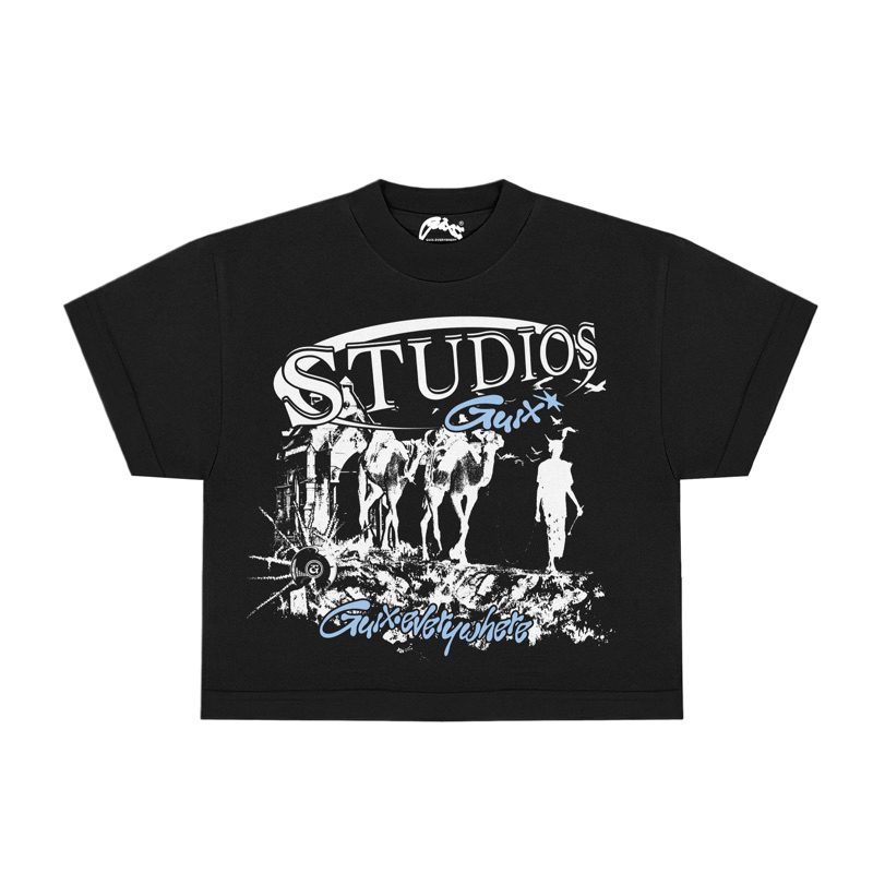 ORI Kaos Boxy Crop Oversize T-shirt | journey of life | guix.everywhere