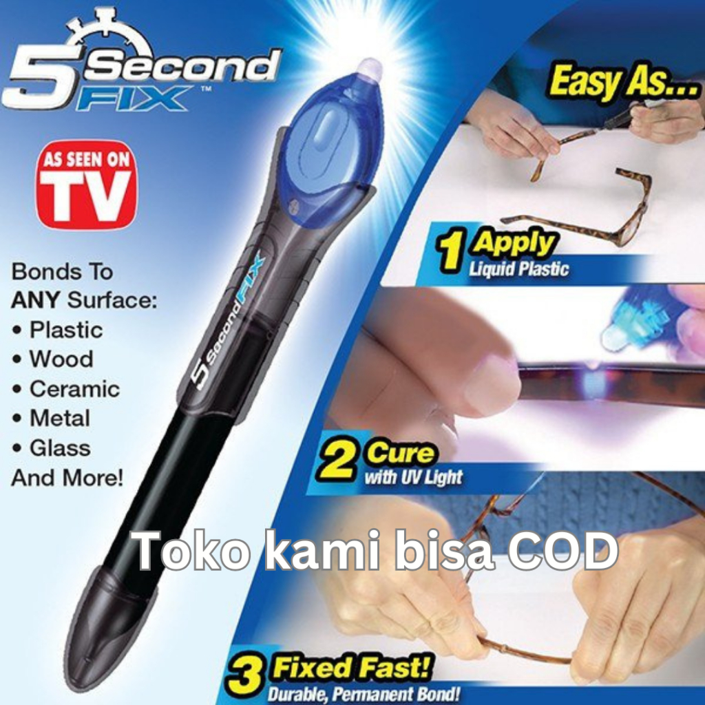 

Power Tool 5 Second Liquid-Plastic Wielding Tool Magic Glue Lem Ajaib - No Color