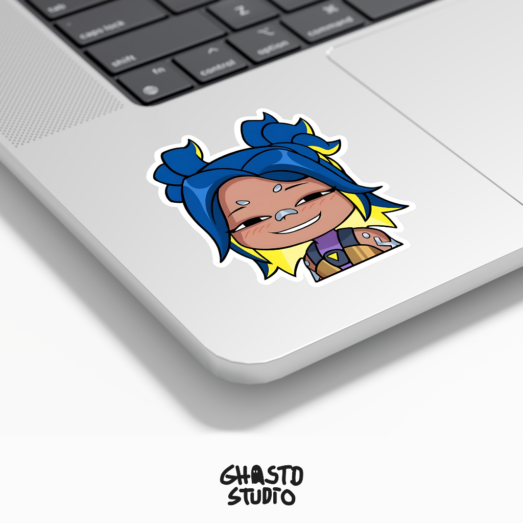 

Neon Creepy Face Valorant Spray Sticker | 5 cm Vinyl Glossy