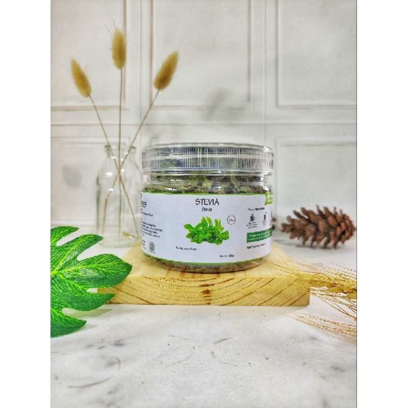 

Daun Stevia Kering Utuh / Dried Stevia Asli 50gr | BIG PACK