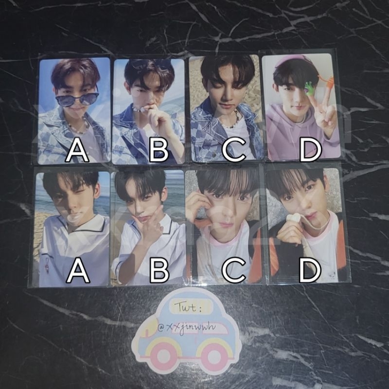 official zb1 zerobaseone pc photocard dicon zhang hao han yujin