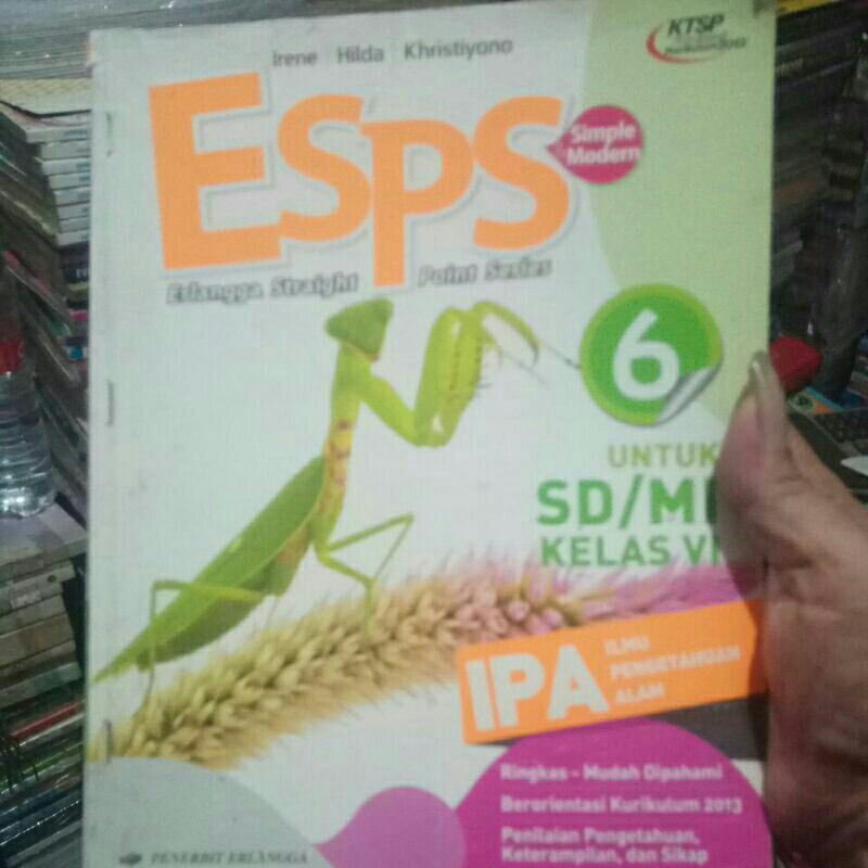 BUKU BEKAS ESPS IPA 6 KTSP 2013