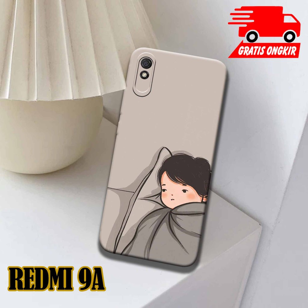 Case Hp - Redmi 9A   -  Casing Hp -  Redmi 9A   - mawcase.idn - Motif Karakter- Fashion Case Pro Cam