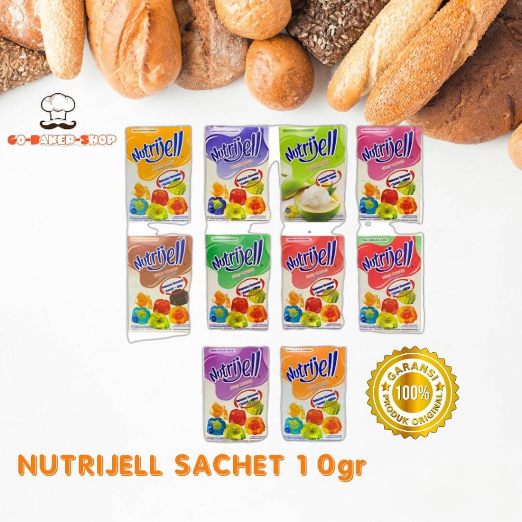 

Nutrijell Puding Sachet 10gr