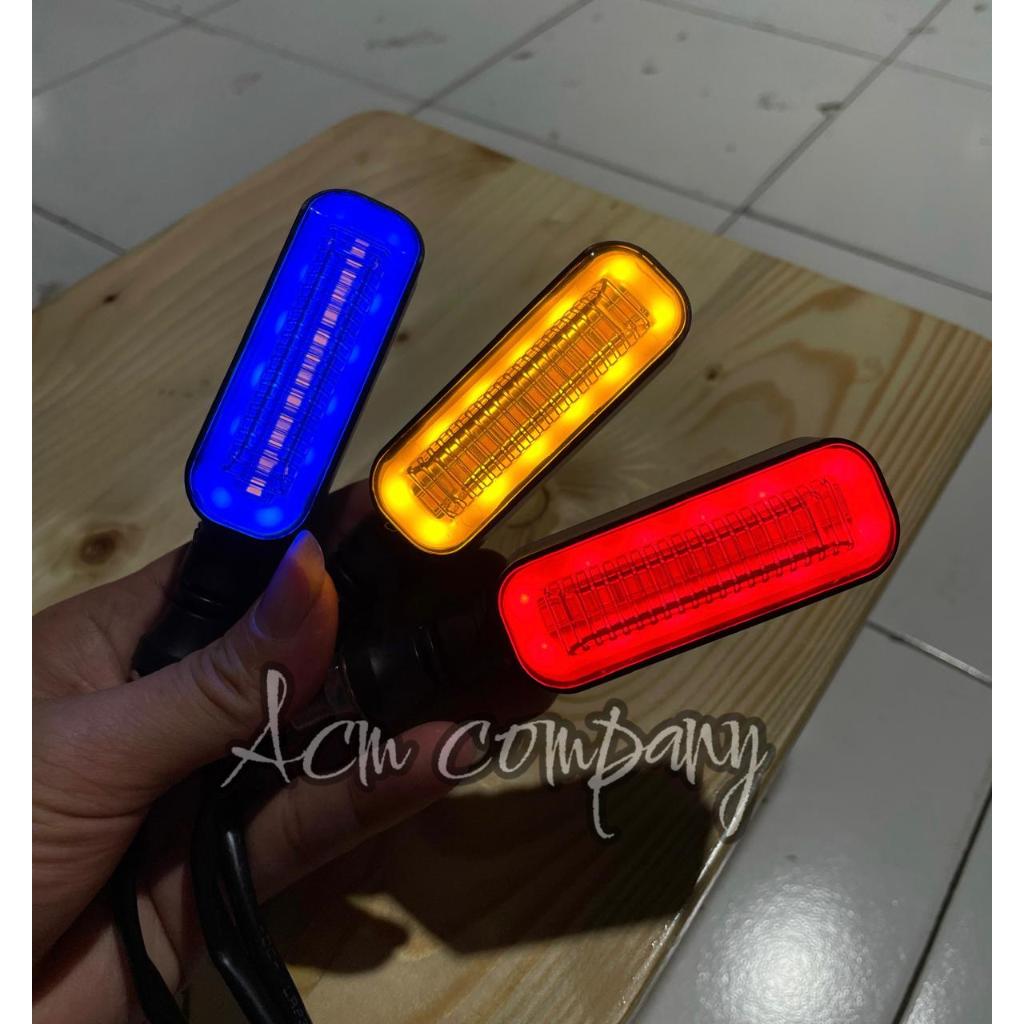 NEW LAMPU SEIN SEN 2IN1 SENJA + SEN RUNNING VARIO125 150 160 NEW KLX CRF WR FINO AEROX DLL UNIVERSAL