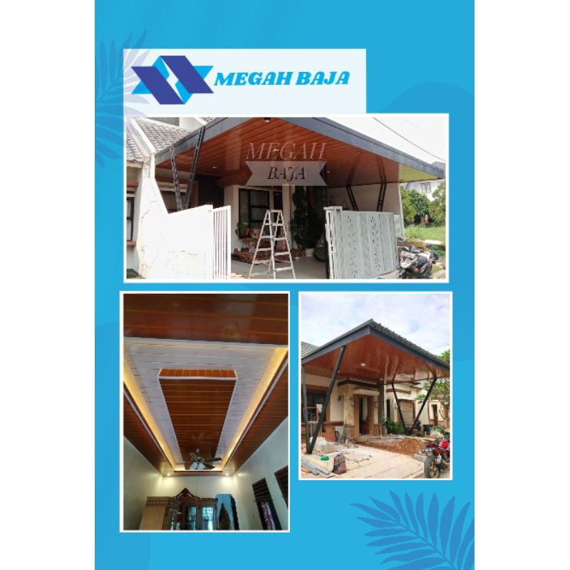 Kanopi alderon+ plafon pvc