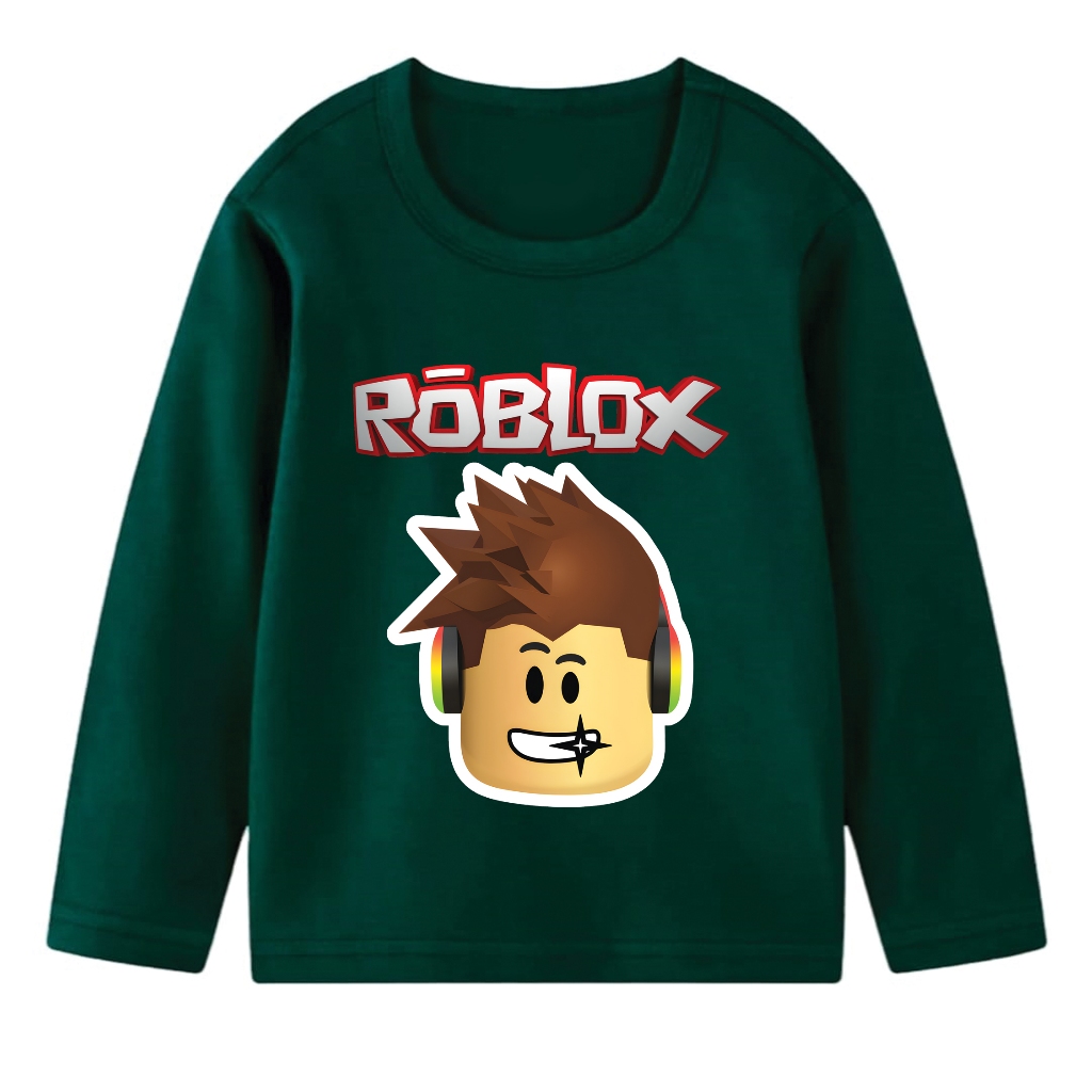 Atasan Panjang Baju Kaos Anak Laki Laki ROBLOX #1