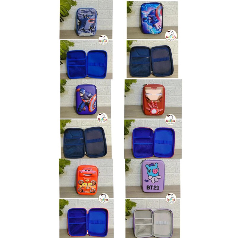 

kotak pensil karakter