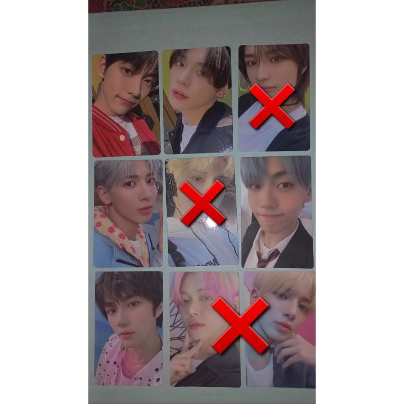 [READY STOCK] PC PHOTOCARD TXT TOMORROW X TOGETHER YEONJUN SOOBIN BEOMGYU TAEHYUN HUENINGKAI LULLABY