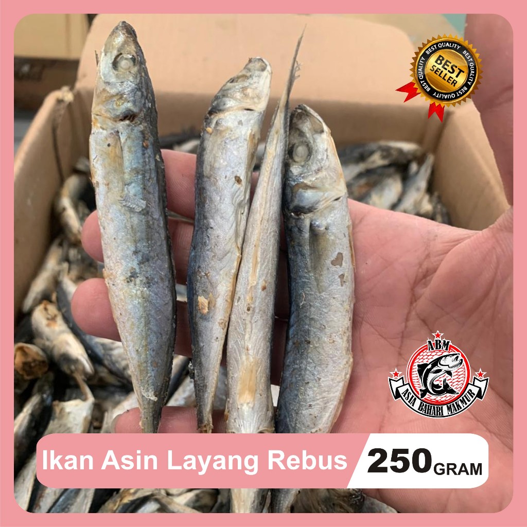 

JKL Ikan Asin Layang Rebus Super Premium 250 Gram
