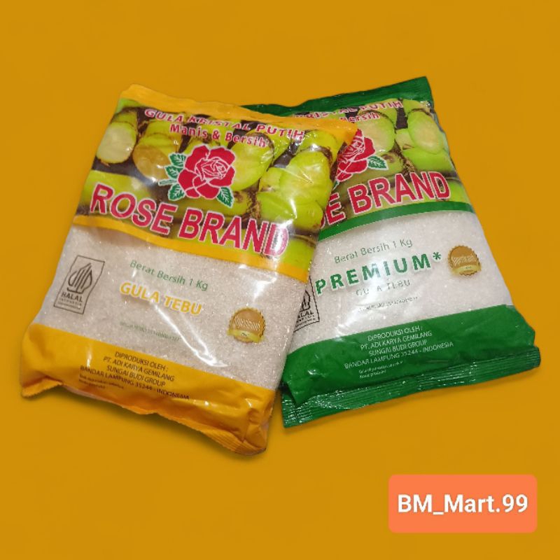

Gula Pasir putih Rose brand 1 kg