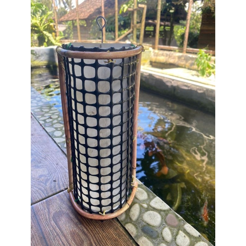 Pot Anggrek Tempel Bahan Ram Plastik