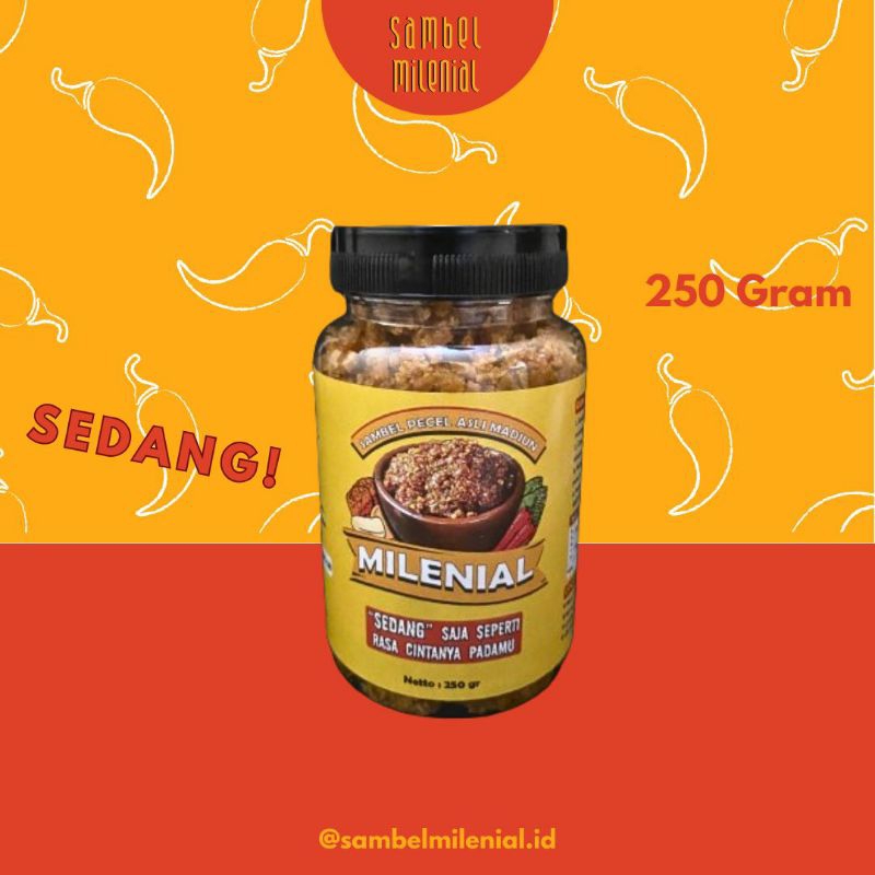 

sambel pecel milenial 250 gram (khas madiun)