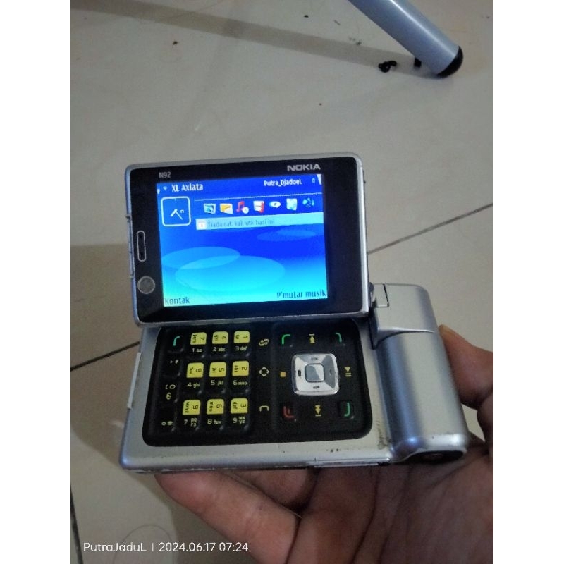 Nokia N92 Camcorder Normal Original Mulus Jadul Langka Unik Imut Speaker Bass Stereo Joss Khas Xpres