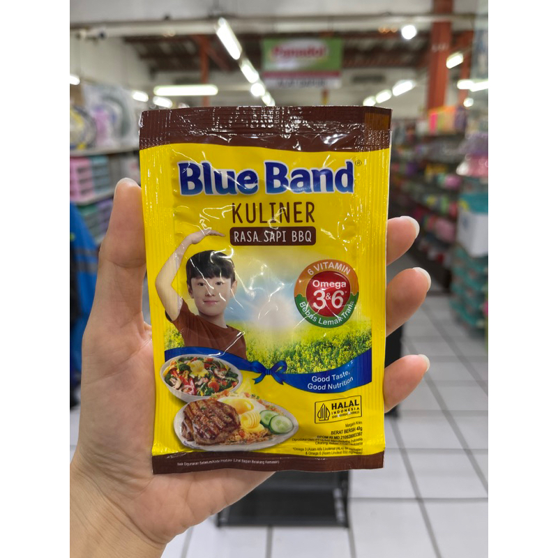 

blue band mentega nasi goreng 40g - blueband margarin ayam bawang