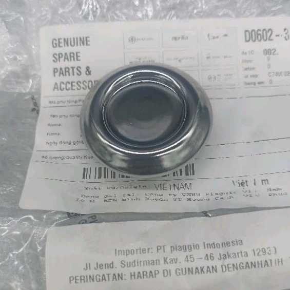 Dop Velg Front Sprint Primavera Ori Cover Tutup Baut Pelek Depan Vespa, dop velg depan vespa sprint 