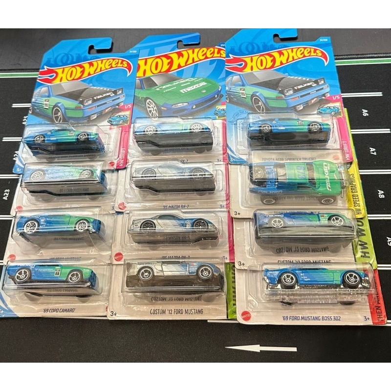 hot wheels falken series