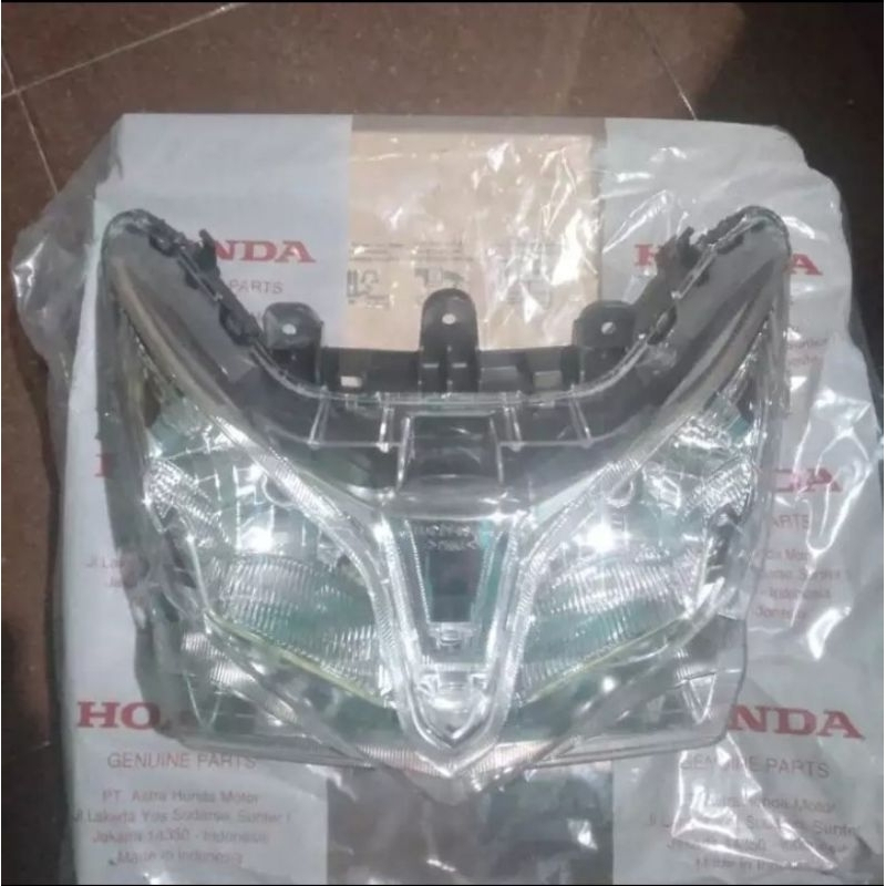 lampu reflektor depan vario techno 125 ori