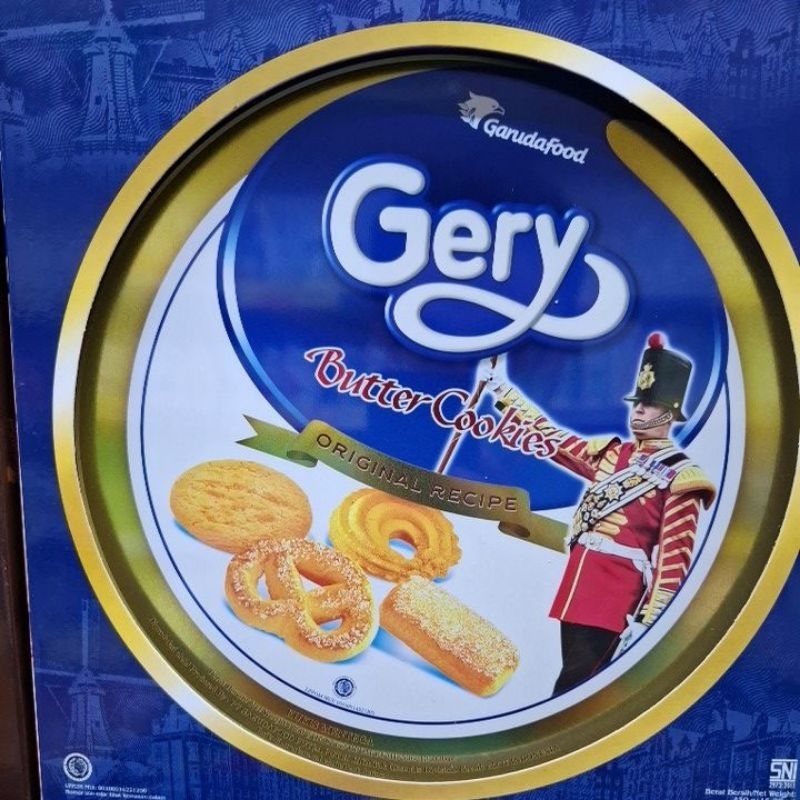 

Gery Butter Cookies Tin 450gr Expired 7 Maret 2025